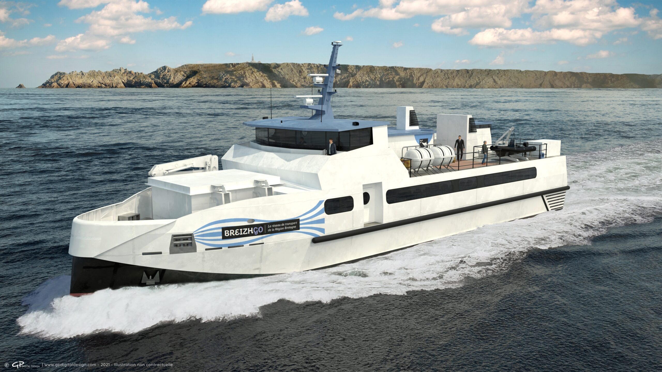 Visuel 3D - Inizi - À la pointe du Raz