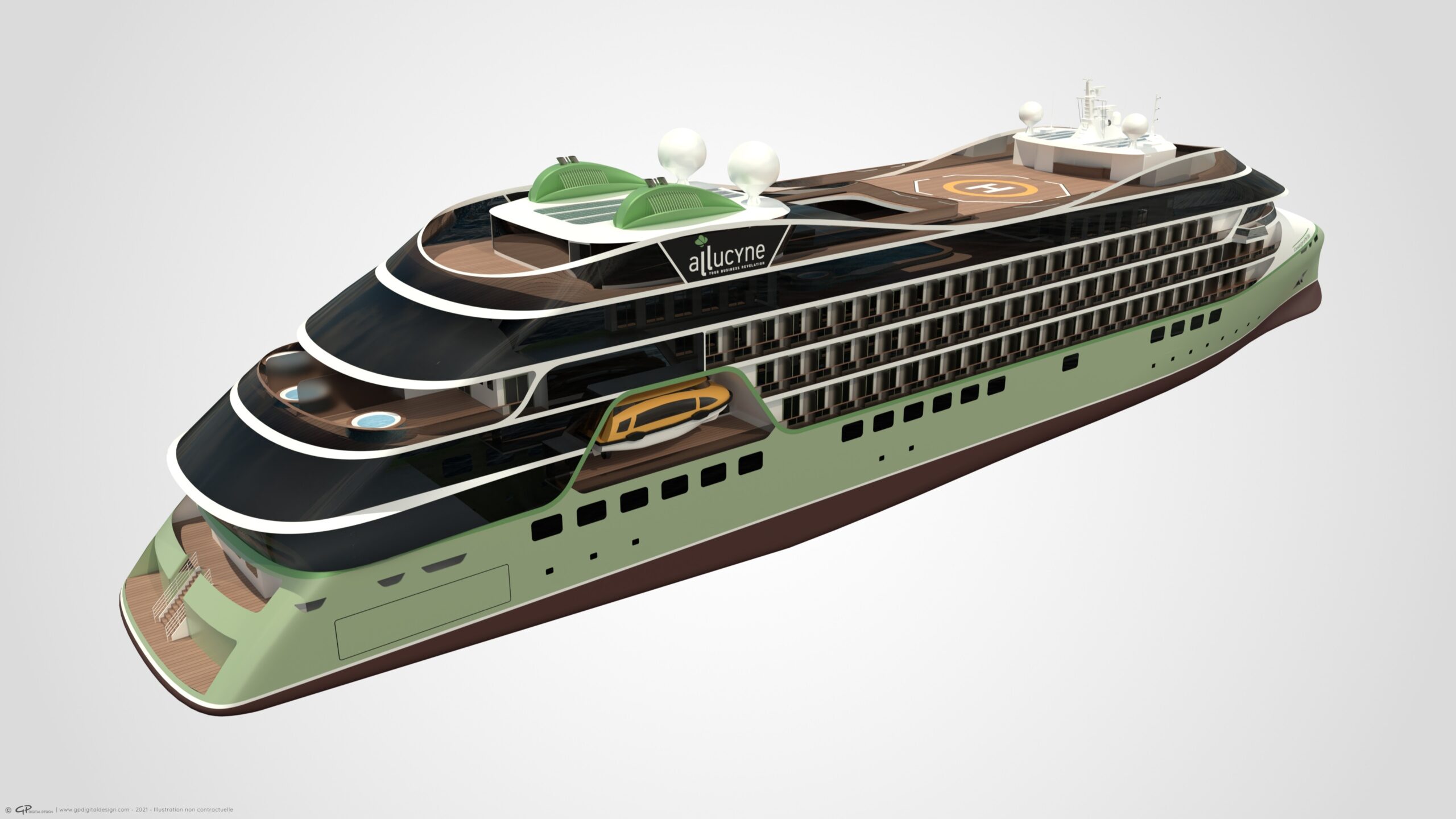 Visuel 3D - Knowledge of the Seas - 3/4AR